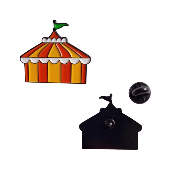 Circus Tent Collectors Pin Brooch - Picture 2 of 4